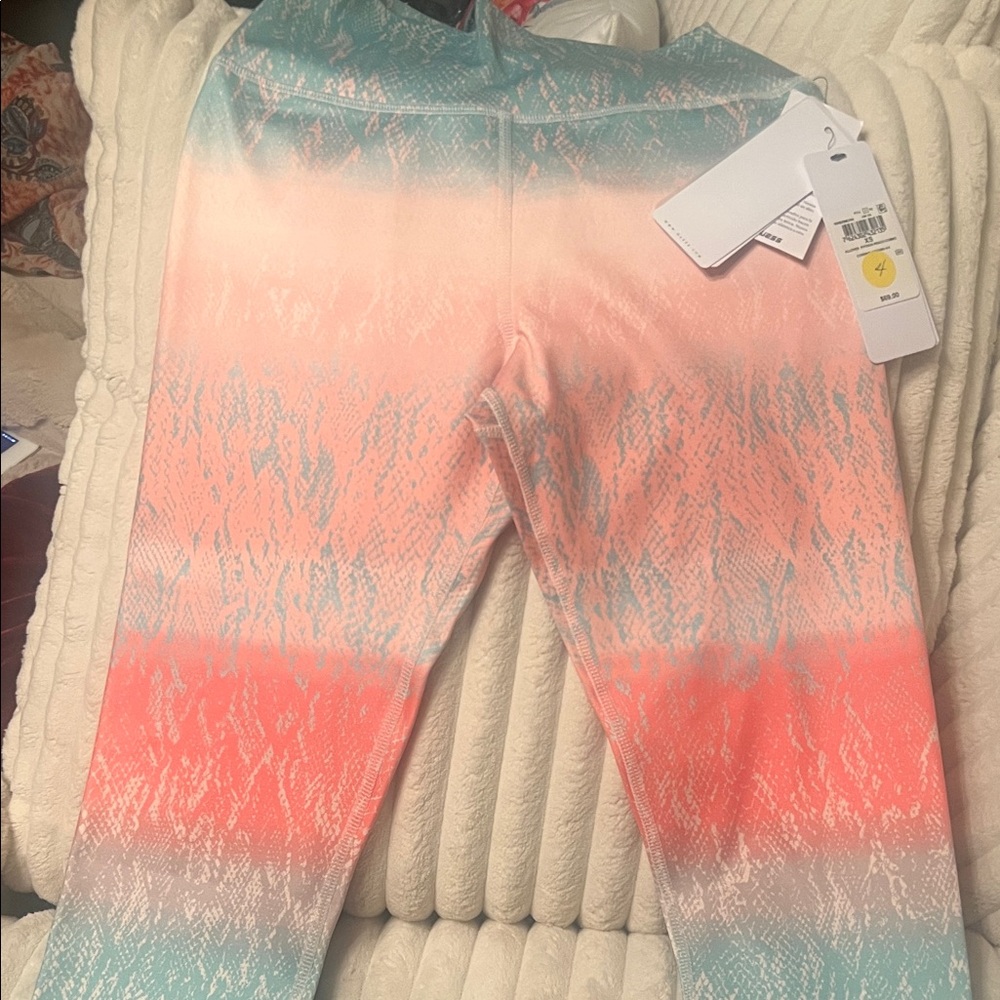 Guess Kids Pink and Blue Gradient Leggings